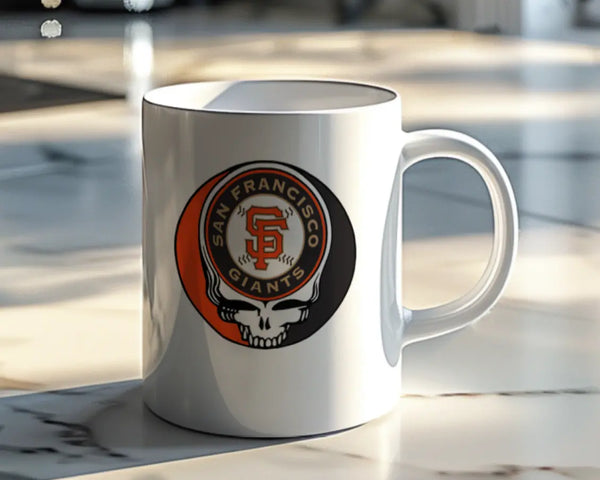 Grateful Dead - San Francisco Giants Stealie 15 Ounce Coffee Mug - StealieShop